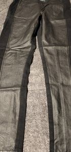 Lrl lauren jeans Co Ralph Lauren faux leather front skinny jeans size 4